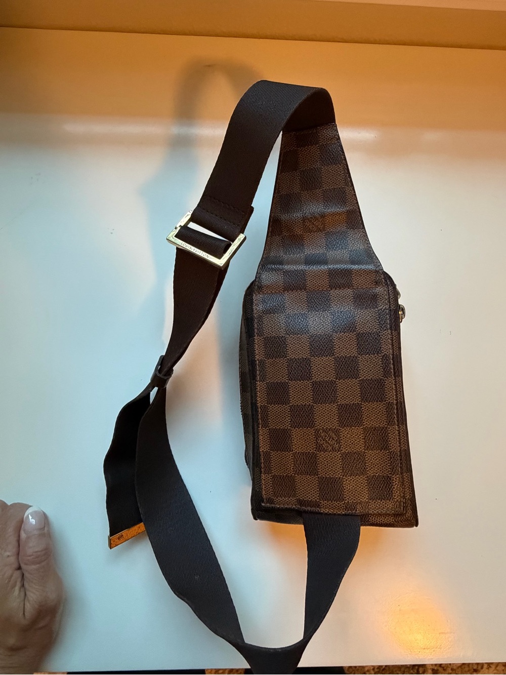 Louis Vuitton Damier Ebene Geronimos Belt Bag - Picture 2 of 12